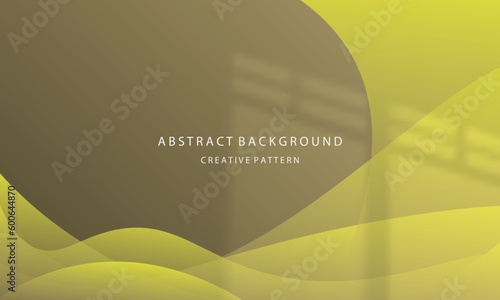 Abstract geometric gradient background Waves Transparency Elegant Yellow Color Simple Attractive For EPS 10 Presentation