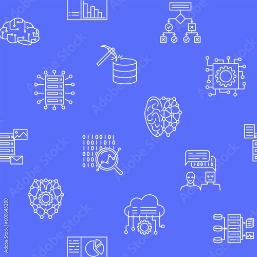 Neural network and automated systems seamless pattern