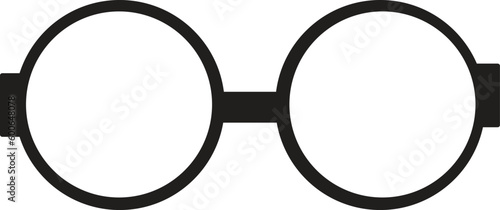 Father's Day Glasses Line Vector Icon. Editable Stroke