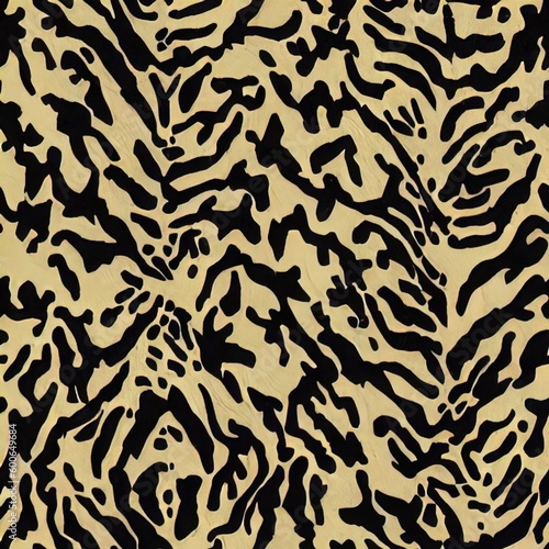 Camouflage Seamless Pattern, Abstract, Wild Pattern, seamless leopard skin texture, Generative AI