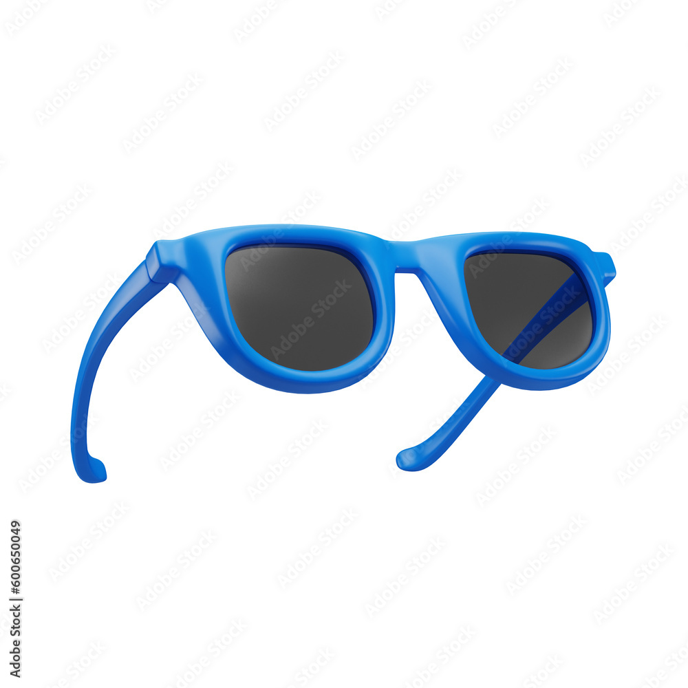 Foto 3d sunglasses illustration