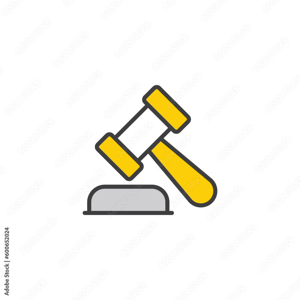 Law icon design with white background stock illustration Law icon design with white background stock illustration