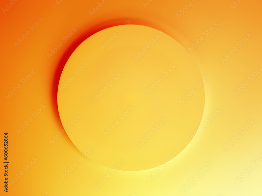 Abstract blur orange circle light effect background Abstract blur orange circle light effect background