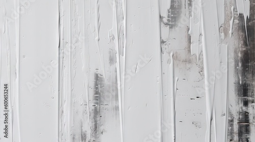  a painting of white paint on a white wall with peeling paint.  generative ai © Shanti