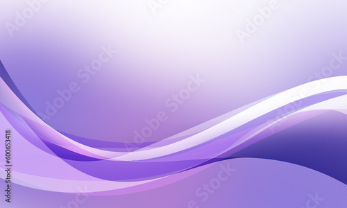 violet purple lines curve wave with soft gradient abstract background
