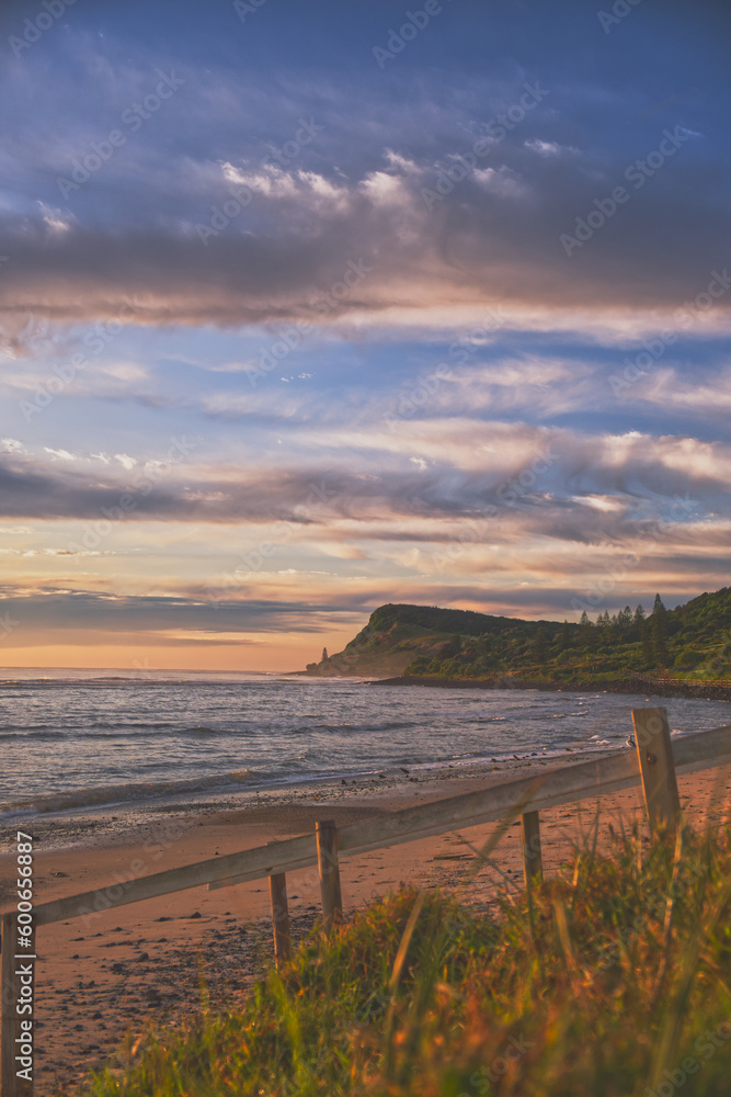 Obraz premium sunset over the sea