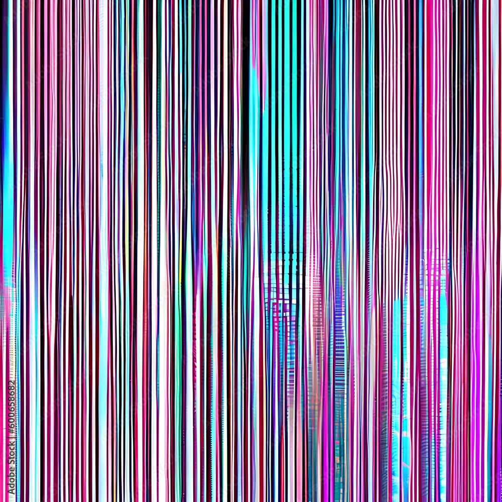 A digital glitch art pattern in shades of pink and blue2, Generative AI A digital glitch art pattern in shades of pink and blue2, Generative AI