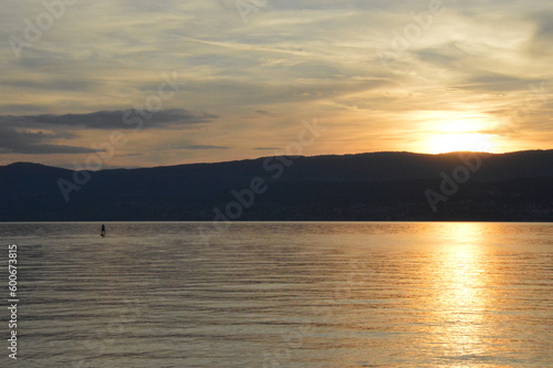 sunset on the lake © jaime
