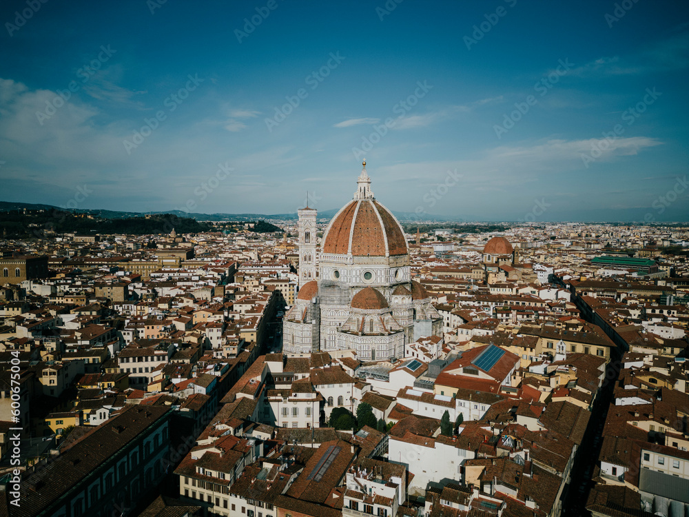 Fototapeta premium view from duomo