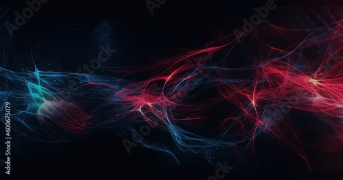 abstract background, energy swirl motion banner background, Generative Ai