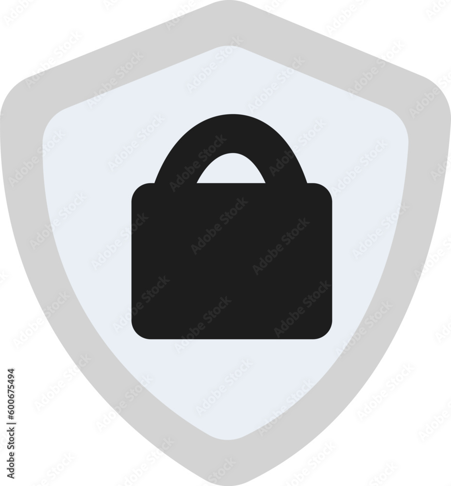 icon colored protection and security icon colored protection and security