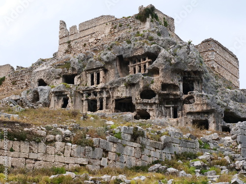 tlos ancient lycian and roman city fethiye turkey