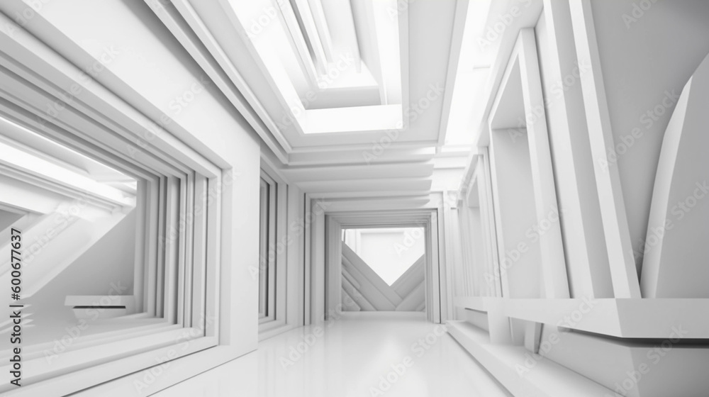 abstract white 3d render abstract white 3d render