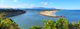 The mouth of the Diane pond is located at the Mare e Stagnu beach in Aléria, Corsica, nicknamed the island of Beauty. There is also the Diane tower which offers a magnificent panorama over the pond