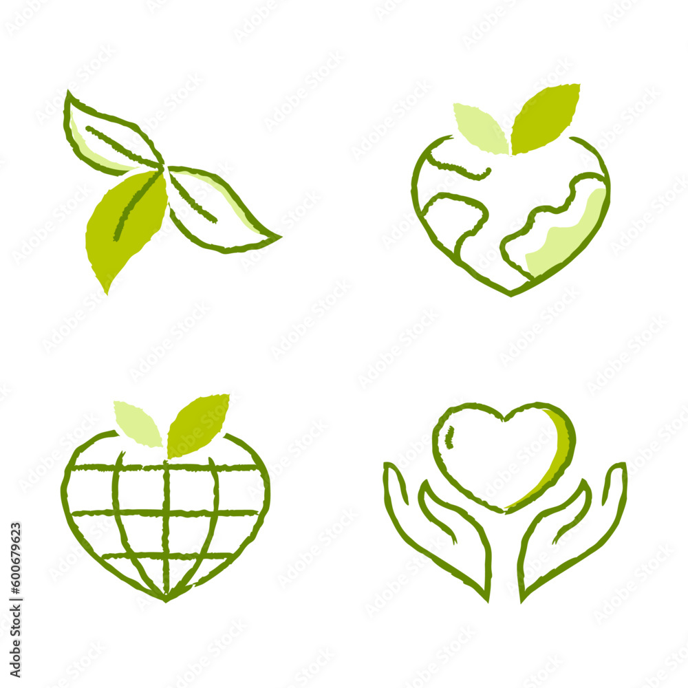 Corporate social responsibility, Ethical business practices, Socially responsible companies, Sustainability and social responsibility. Social Responsibility Vector Line Icon with hand-drawn touch.