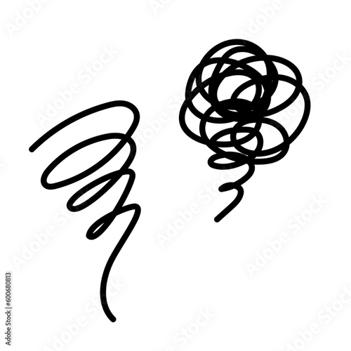漫画の効果 モヤモヤとした感情表現