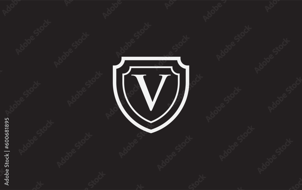 Protection and double shield logo design vector for your brand and business with the letters and alphabet Protection and double shield logo design vector for your brand and business with the letters and alphabet