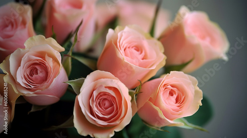 light pink roses background