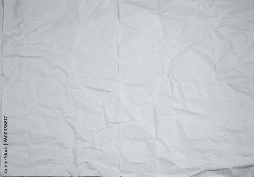 Wrinkled and Crumpled Paper Textured Background Wrinkled and Crumpled Paper Textured Background