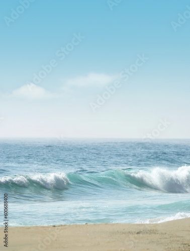 Einsame Welle am Meer