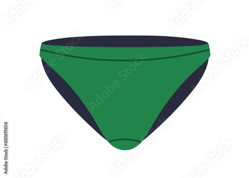 Men briefs. Male underwear, underclothing. Low-rise panties. Modern cotton se...