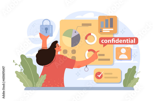 Personal data security. Information privacy and confidentiality