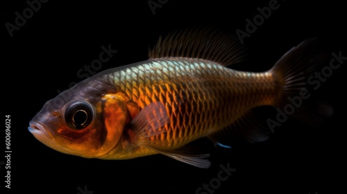 Beautiful aquarium fish. AI generative. © vadymstock