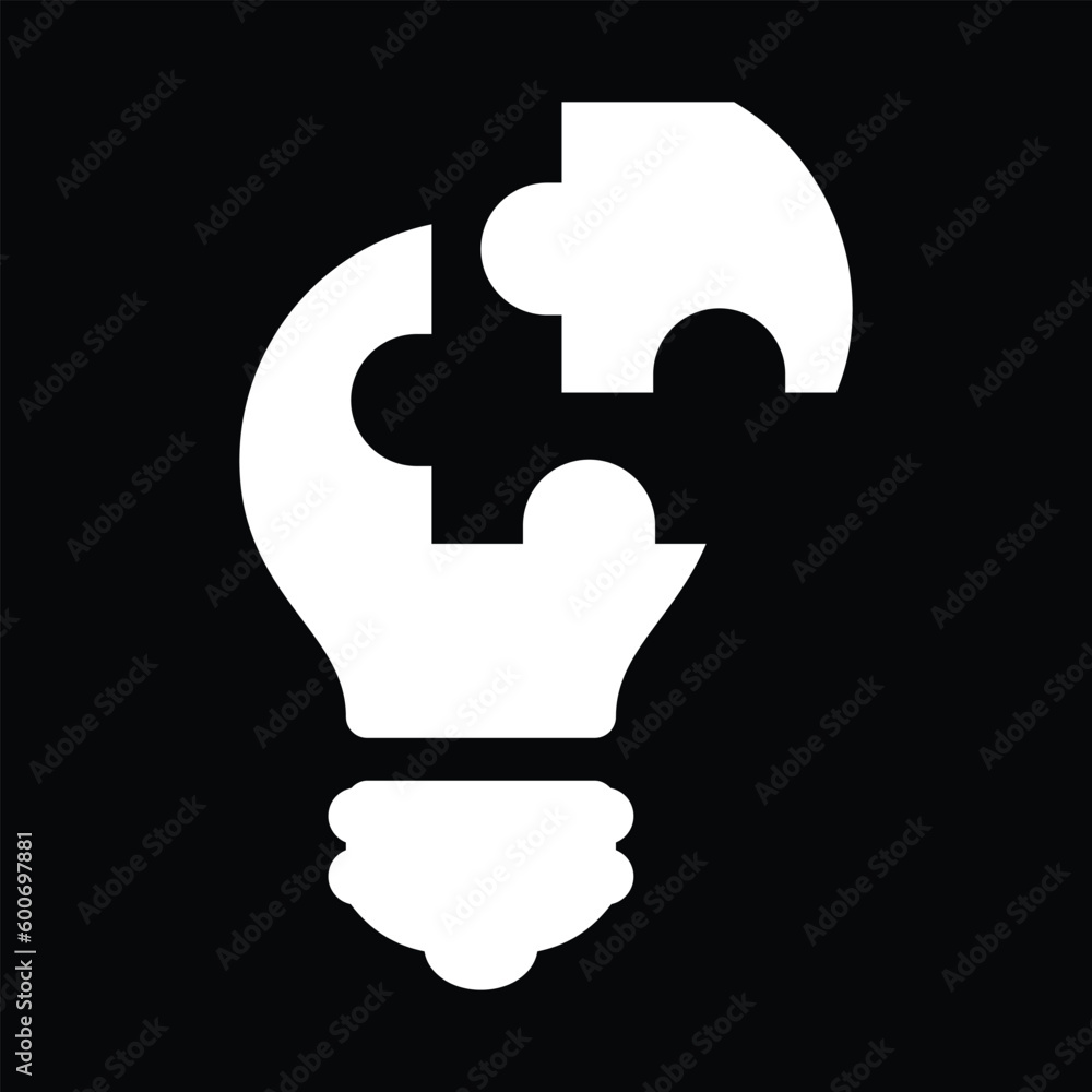 Lamp mosaic icon. Vector illustration Lamp mosaic icon. Vector illustration