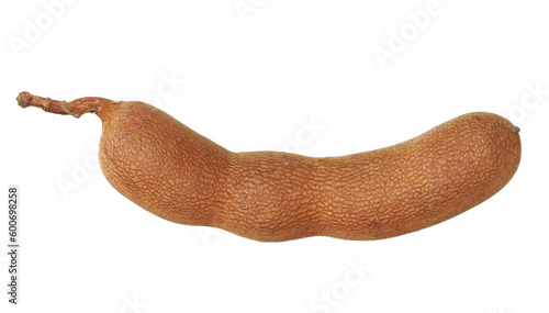 Fresh tamarind fruit isolated. Png transparency