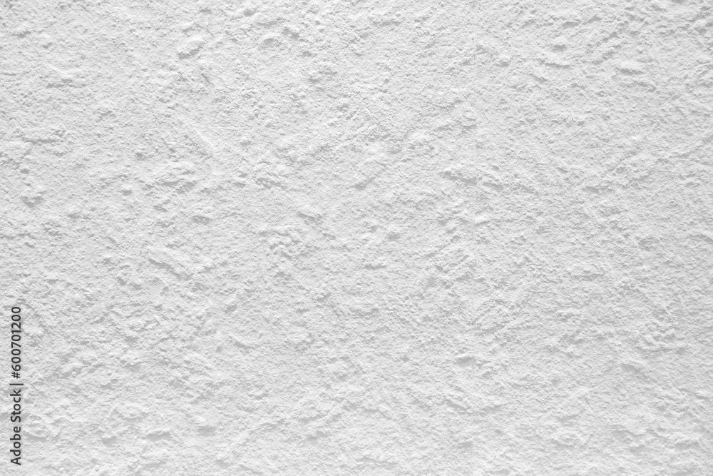 Obraz premium White rough wall texture, Cement background, White painted wall texture or background 