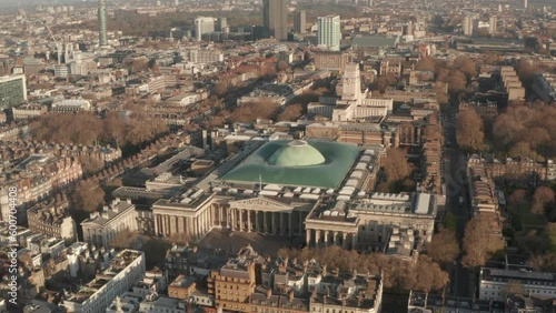 Wallpaper Mural Circling aerial shot around the British Museum Central London Torontodigital.ca