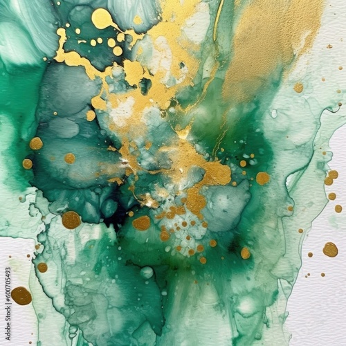 Watercolor painted background. Illustration AI Generative.
