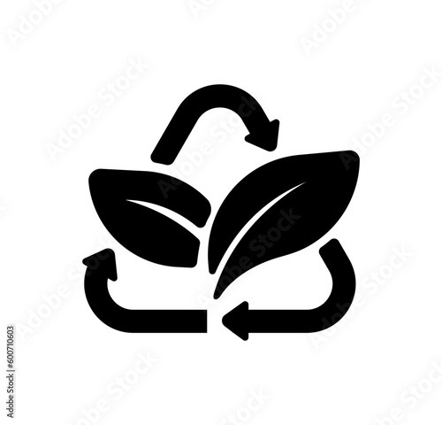 Ecology ( recycle, SDGs) vector icon illustration