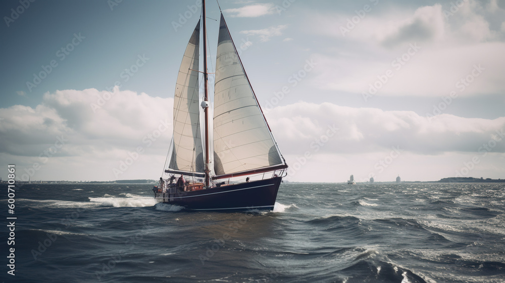 sailboat on the ocean