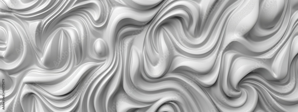 Marmor in white and gray shades with silver particles in swirls background