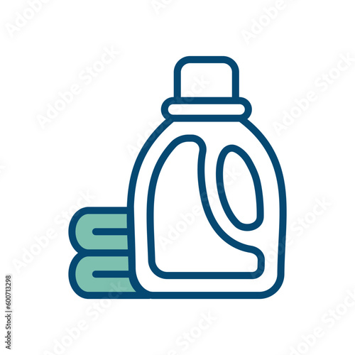 detergent icon vector design template in white background