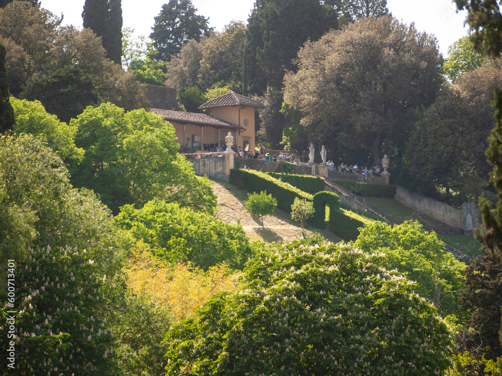 Italia, Toscana, La città di Firenze. Il giardino Bardini.