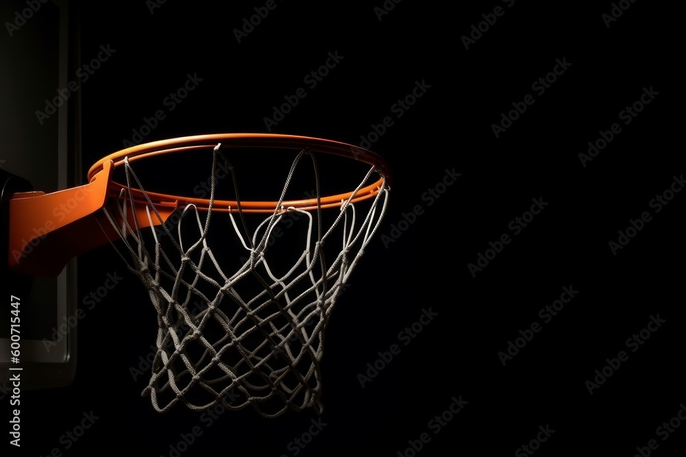 Basketball basket. Generate Ai