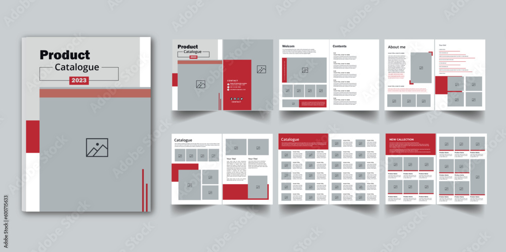 Photo & Art Print Product Catalogue & modern a4 product catalog design ...