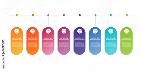 8 Steps Infographics Design 