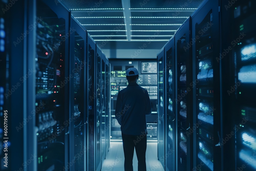 Monitoring data center activity for information digitalization