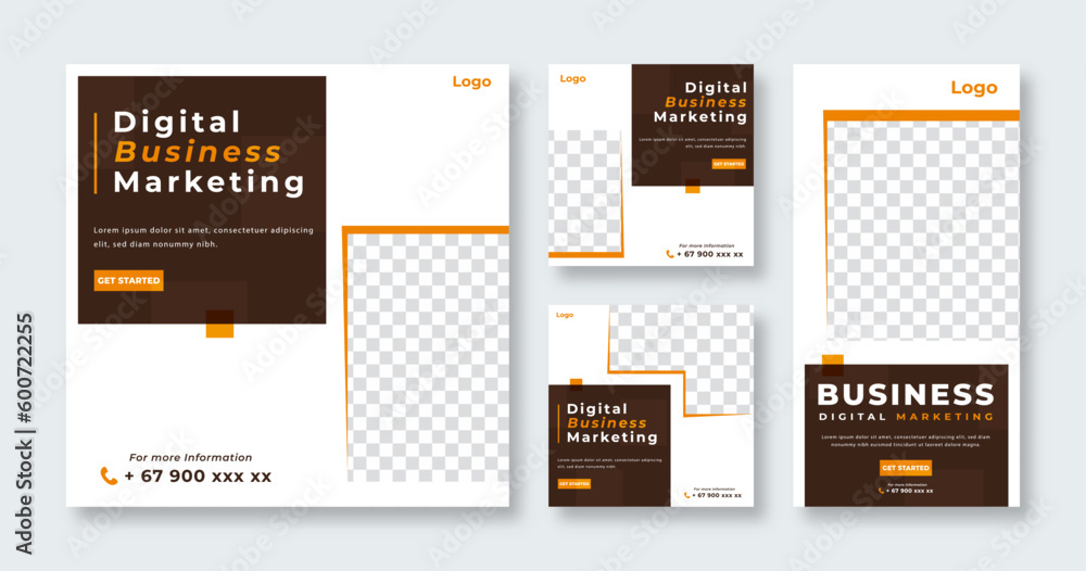 Digital Marketing Agency Social Media Post for Online Marketing Promotion Banner, Story and Web Internet Ads Flyer Digital Marketing Agency Social Media Post for Online Marketing Promotion Banner, Story and Web Internet Ads Flyer