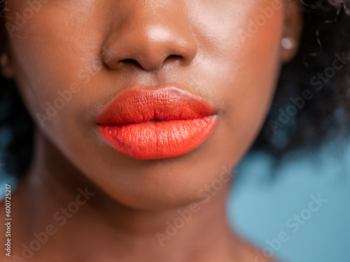 Close-up of woman s lips