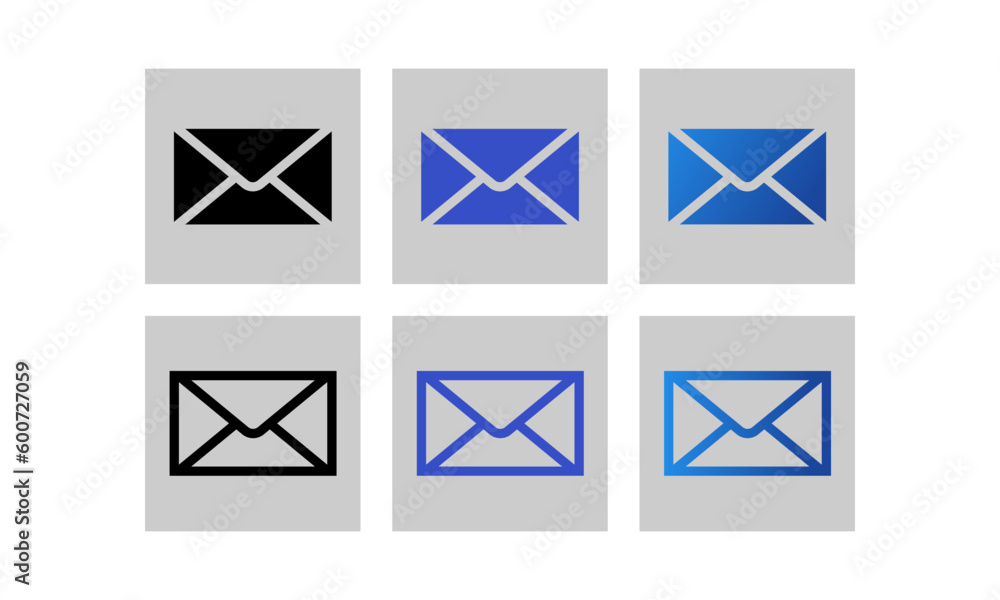 Email post line icon. Envelope Mail services. Contact message send address letter isolated flat vector illustration Email post line icon. Envelope Mail services. Contact message send address letter isolated flat vector illustration
