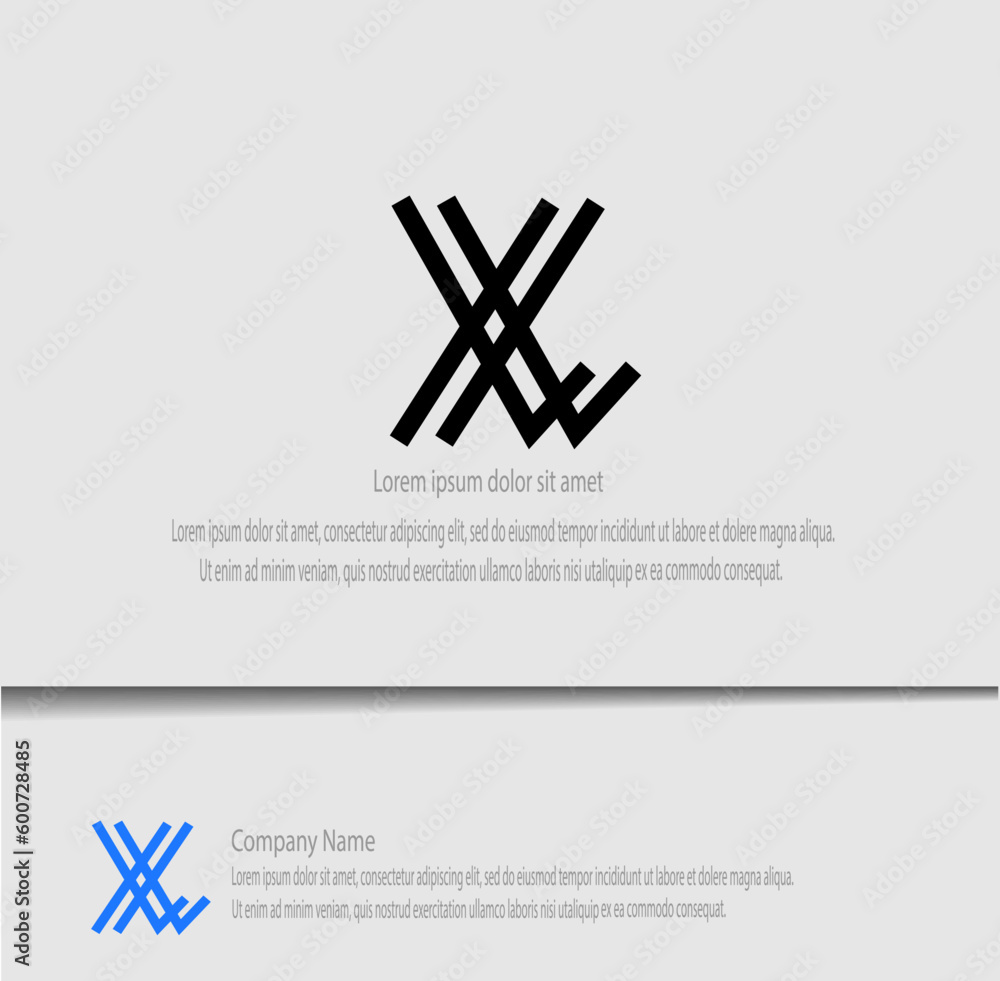 a simple logo with a combined letter model is perfect for your company branding a simple logo with a combined letter model is perfect for your company branding