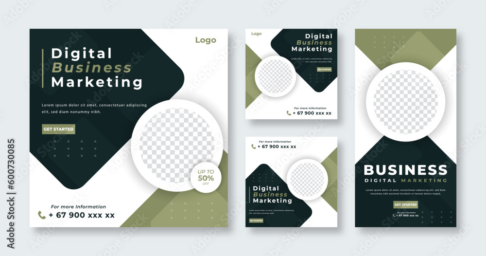 Digital Marketing Agency Social Media Post for Online Marketing Promotion Banner, Story and Web Internet Ads Flyer Digital Marketing Agency Social Media Post for Online Marketing Promotion Banner, Story and Web Internet Ads Flyer