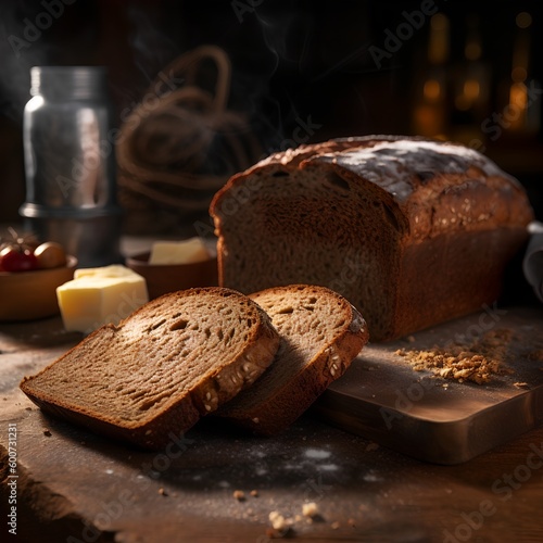 Rye Bread, Image Ai Generated