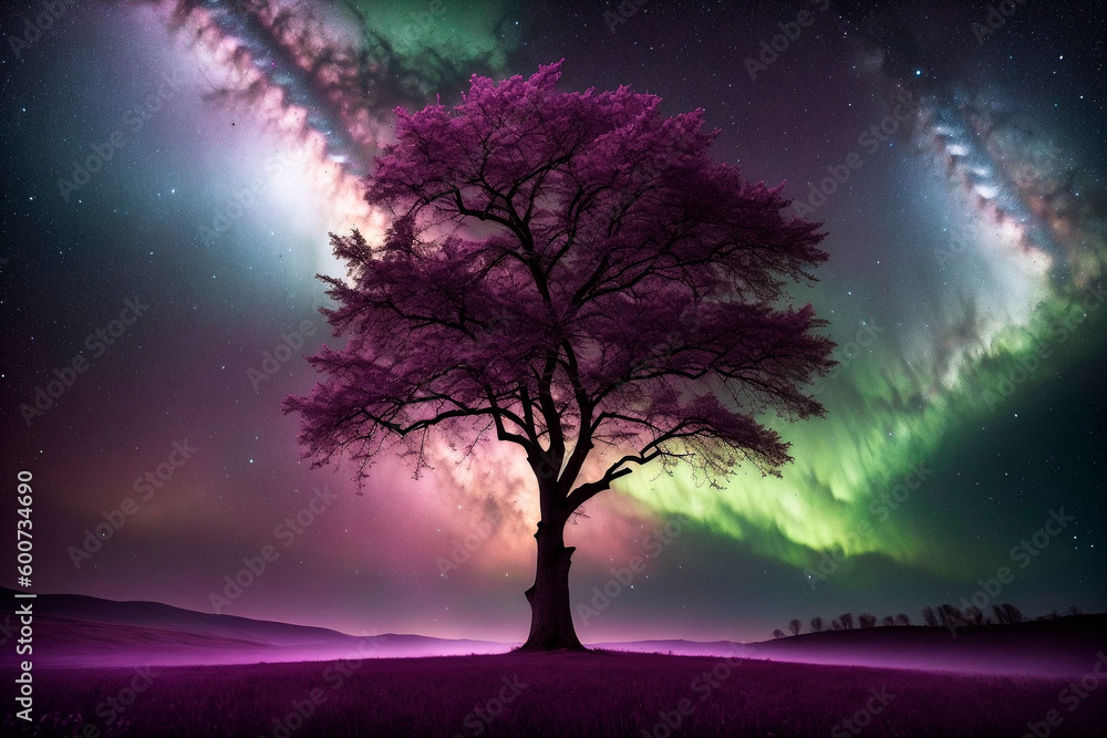 nature art illustration. Generative ai. nature art illustration. Generative ai.
