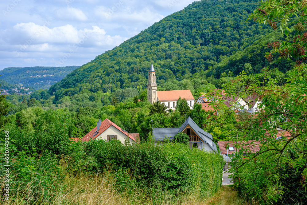 Village of Honau, Swabian Alb, Germany