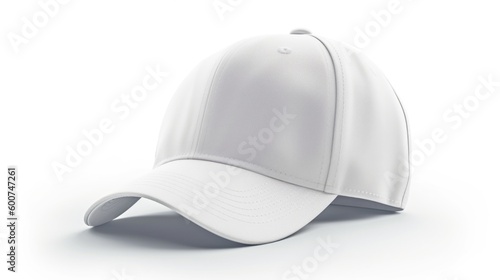 Softball cap isolated on white background. Generative AI